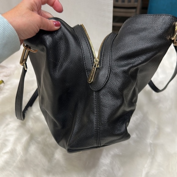 Michael Kors shoulder bag, black, three large compartments, three small - Picture 15 of 17